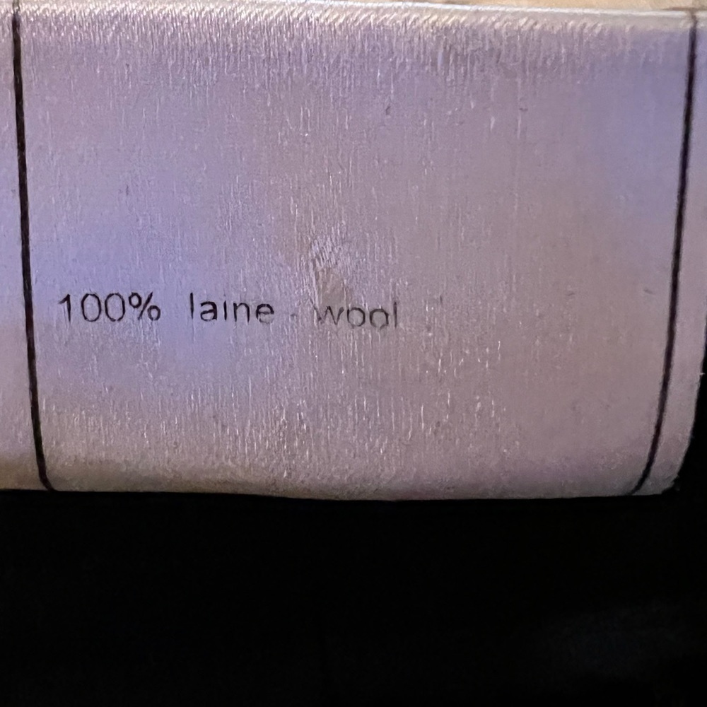 Chanel Boutique Cuffed Wool Pants - Picture 3 of 10